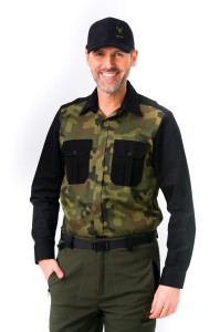 Koszula myśliwska, military, moro POSKI PRODUKT, bawełna