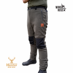 Spodnie myśliwskie polarowe Hunter- HARD POLAR- KHAKI 