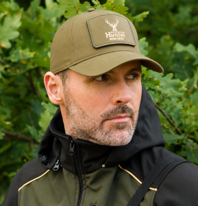 CZAPKA MYŚLIWSKA Z DASZKIEM + RZEP HUNTER - KHAKI