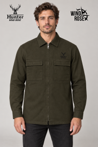 KOSZULA MĘSKA MYŚLIWSKA- CORDIAL HUNTER KHAKI- 100 % bawełna